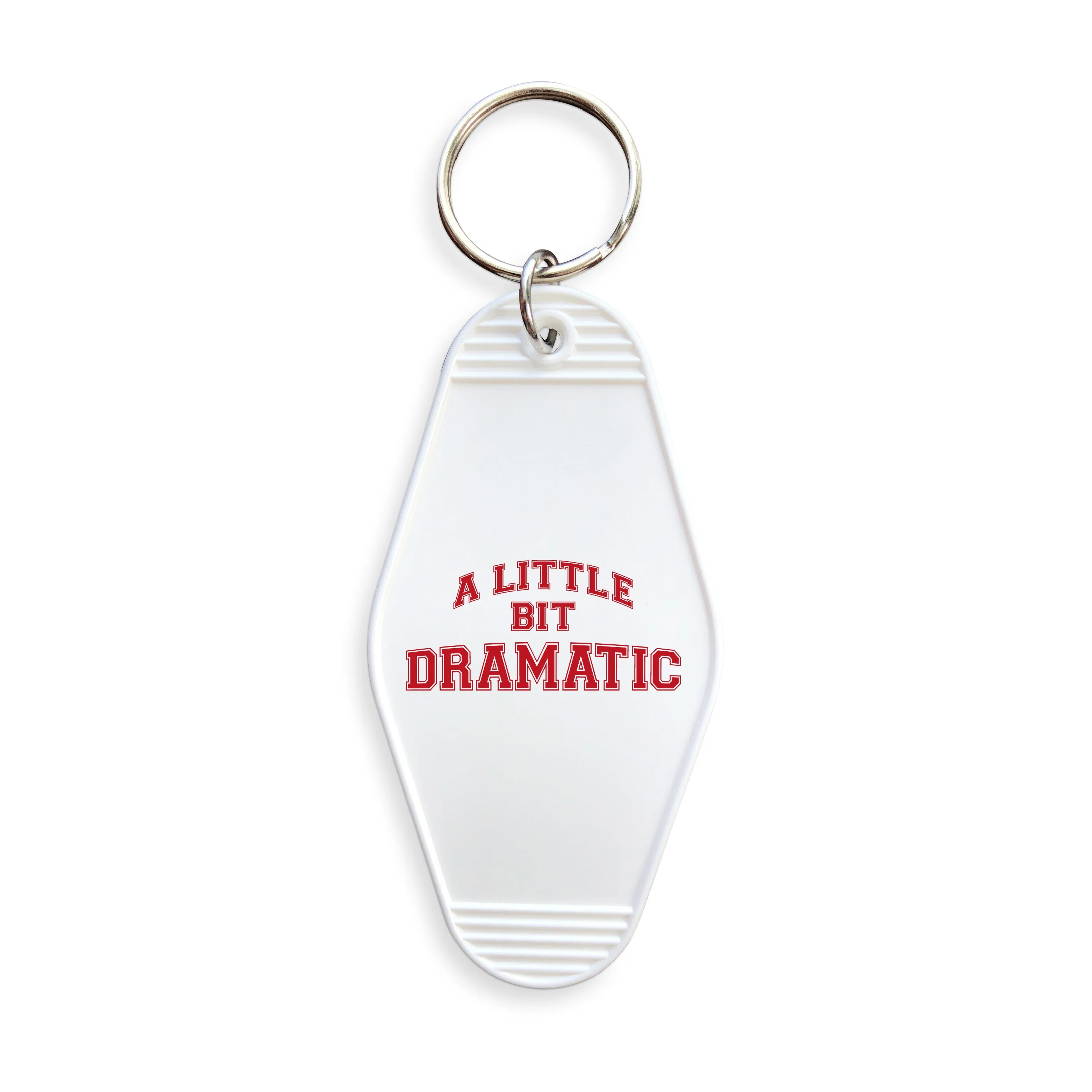 A Little Bit Dramatic Motel Keyring