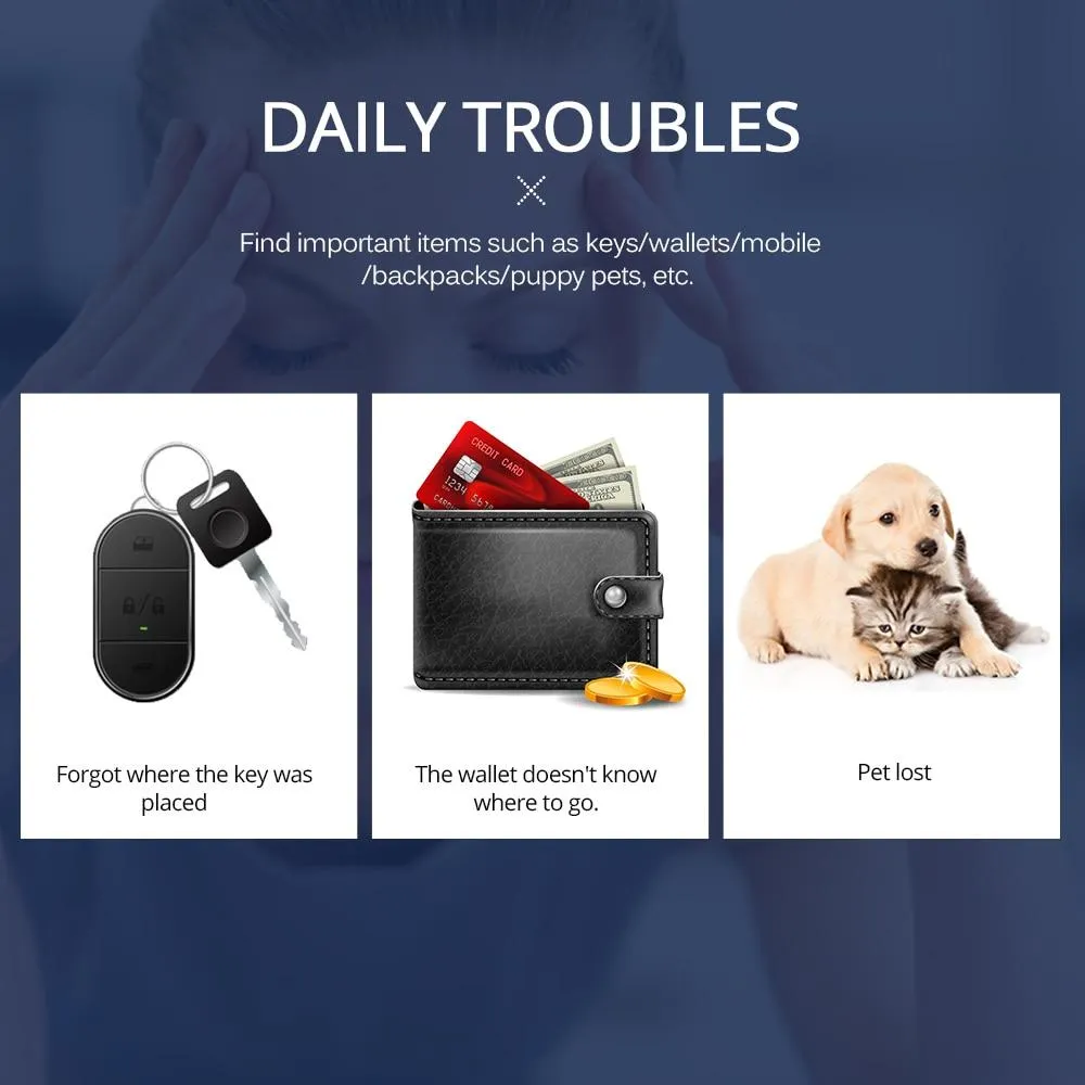 Anti-lost Smart Alarm Tag Tracker