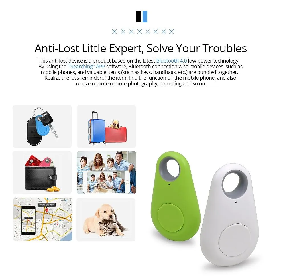 Anti-lost Smart Alarm Tag Tracker