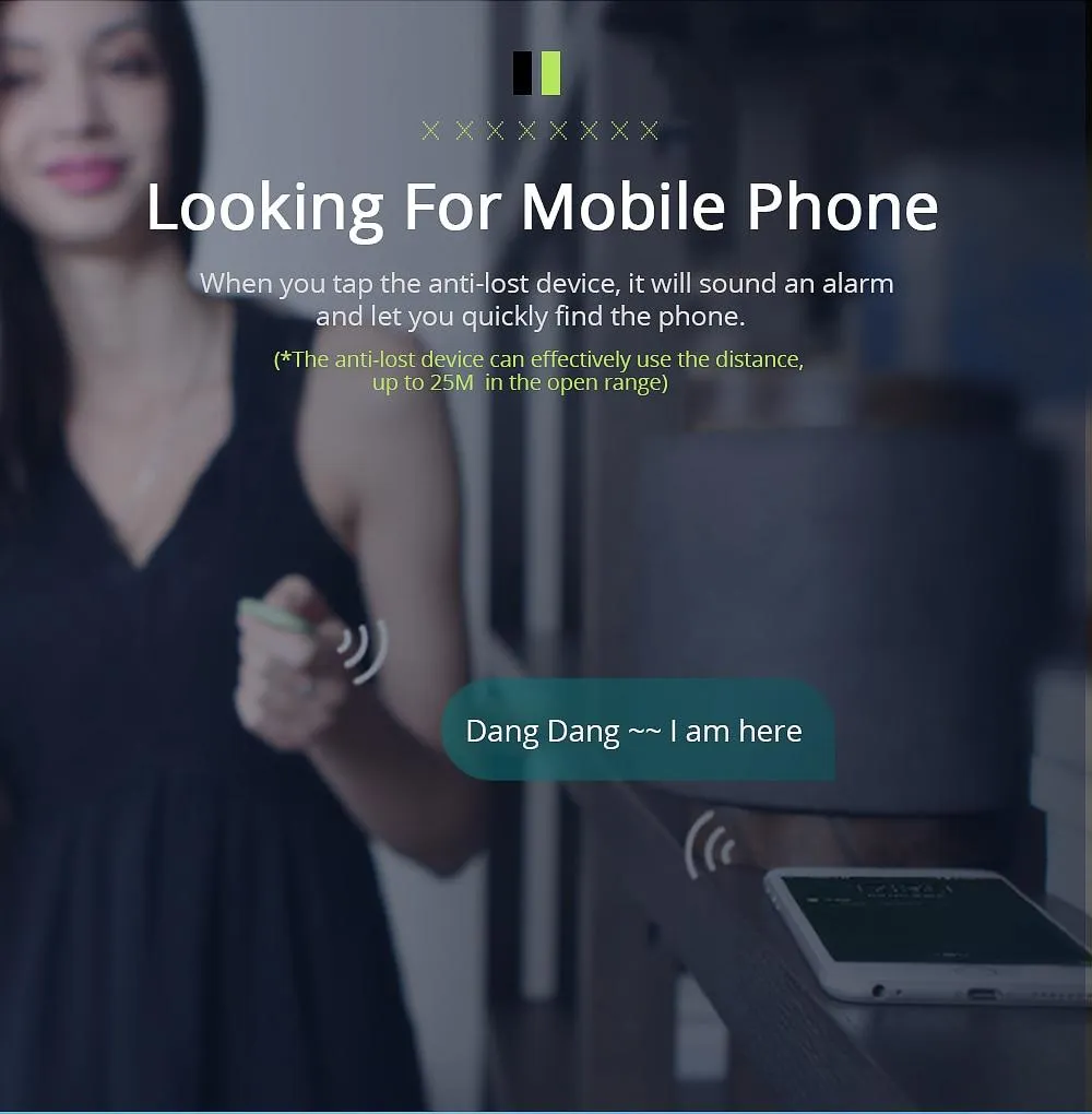 Anti-lost Smart Alarm Tag Tracker