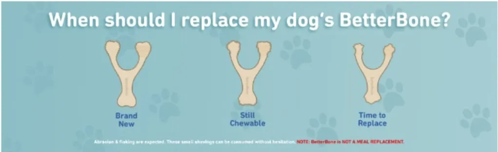 BetterBone MEDIUM Density - Long Lasting Dog Chews for Moderate Chewers
