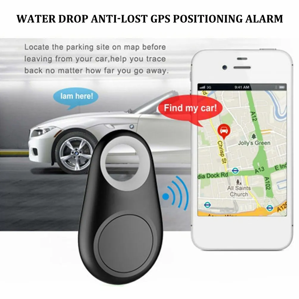 Bluetooth Pet Wireless Tracker - Real Time Location Tracking, Two Way Notification, Waterproof, Long Lasting Battery