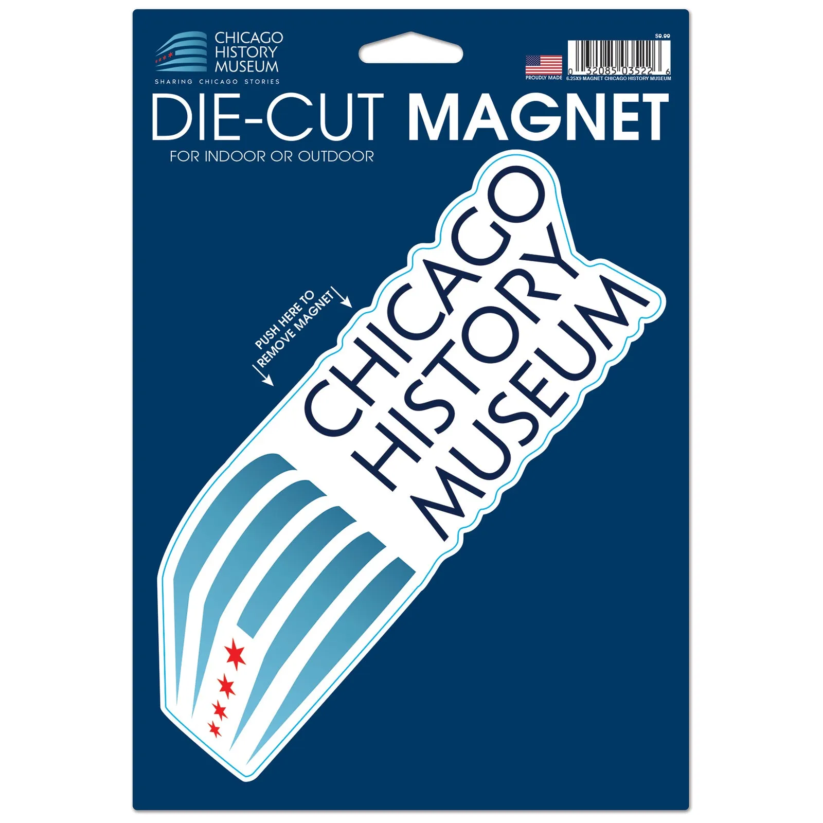 Chicago History Museum Die-Cut Magnet