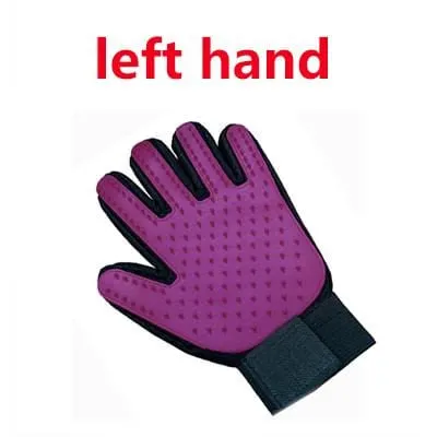 Deshedding Massage Washing Glove Brush