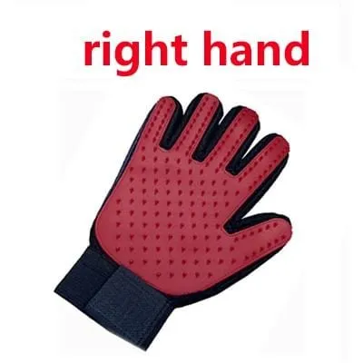 Deshedding Massage Washing Glove Brush