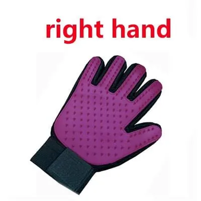 Deshedding Massage Washing Glove Brush