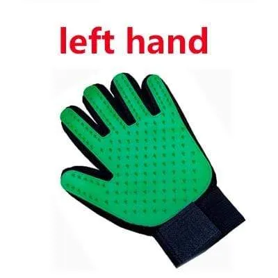 Deshedding Massage Washing Glove Brush