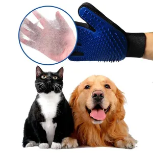 Deshedding Massage Washing Glove Brush
