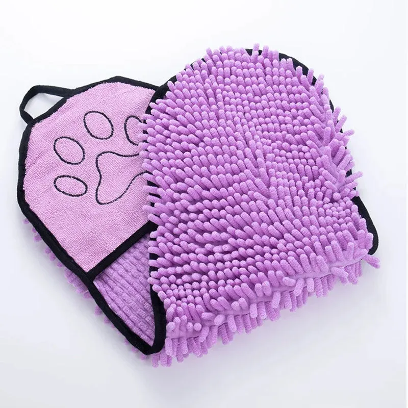 Glove Type Quick-drying Pet Absorbent Towel