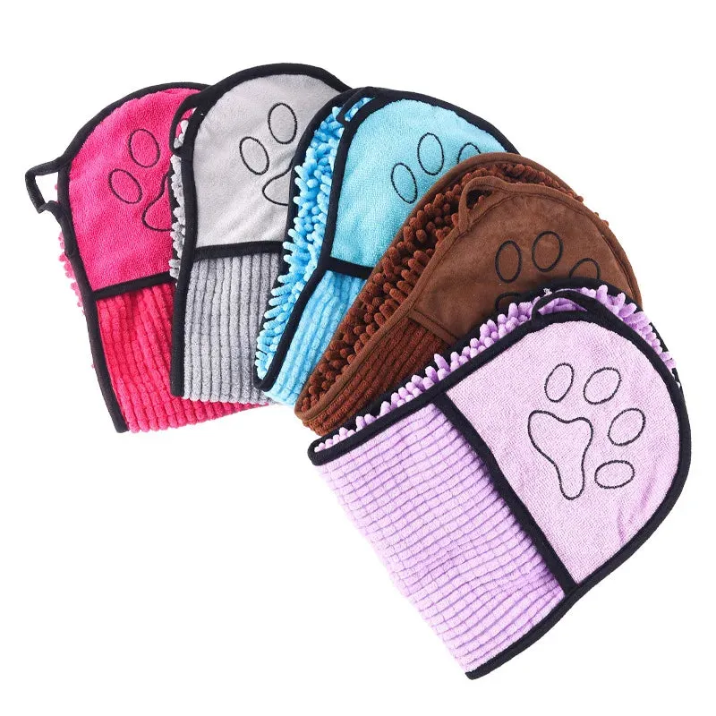 Glove Type Quick-drying Pet Absorbent Towel