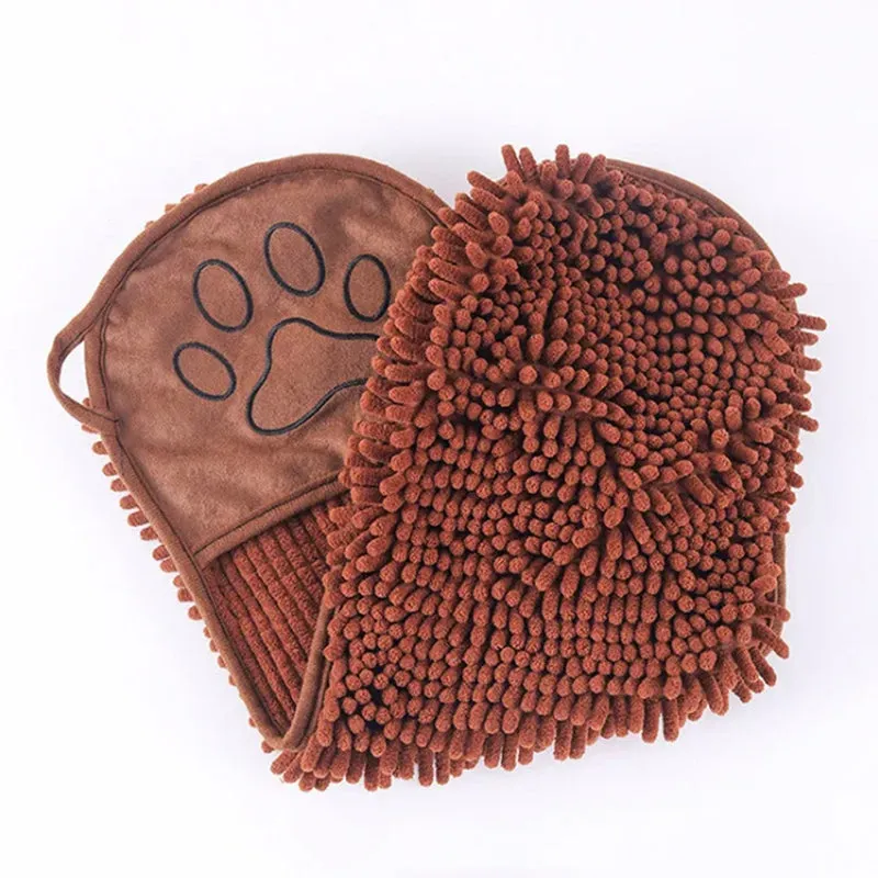 Glove Type Quick-drying Pet Absorbent Towel