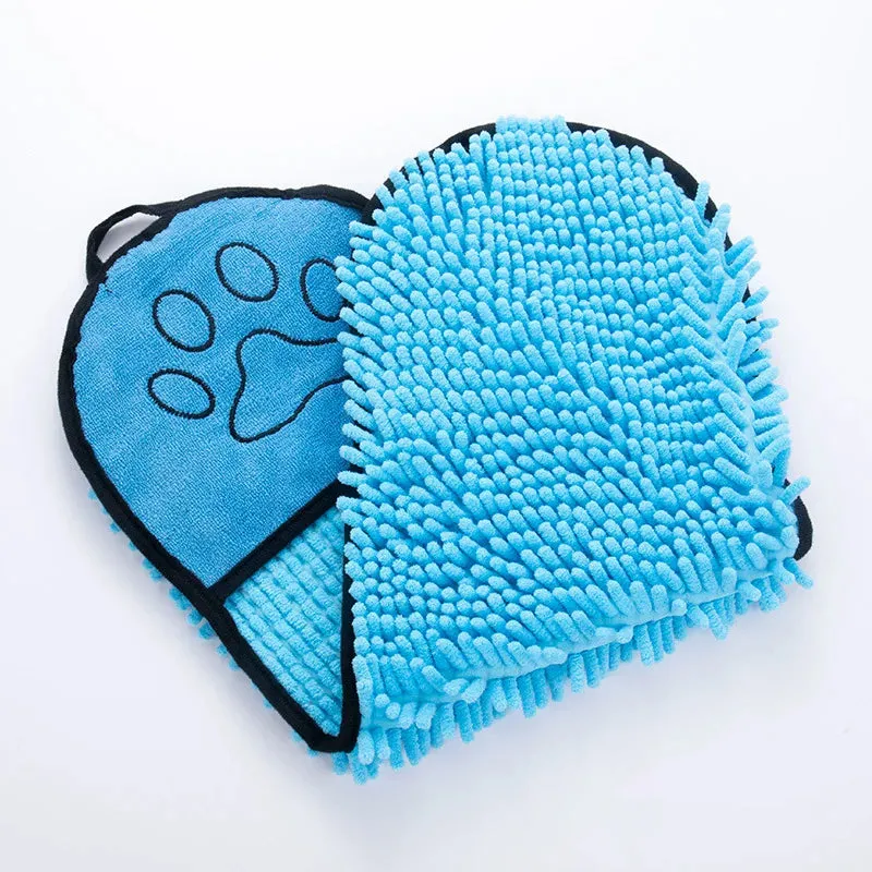 Glove Type Quick-drying Pet Absorbent Towel