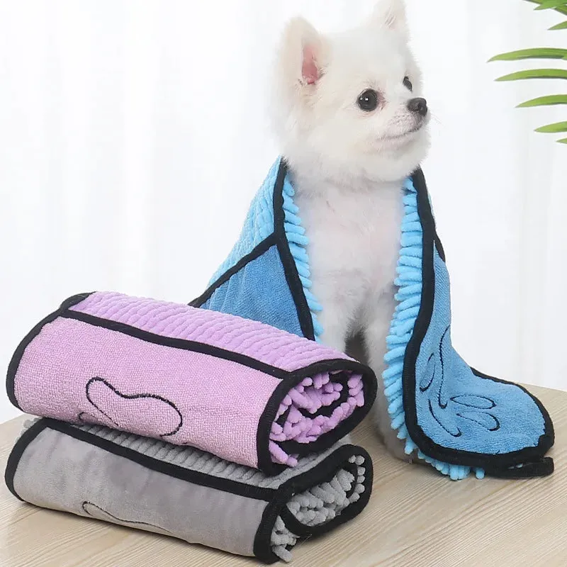 Glove Type Quick-drying Pet Absorbent Towel