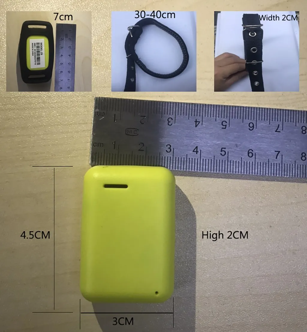 GPS Pet Tracker Cat Locator Device