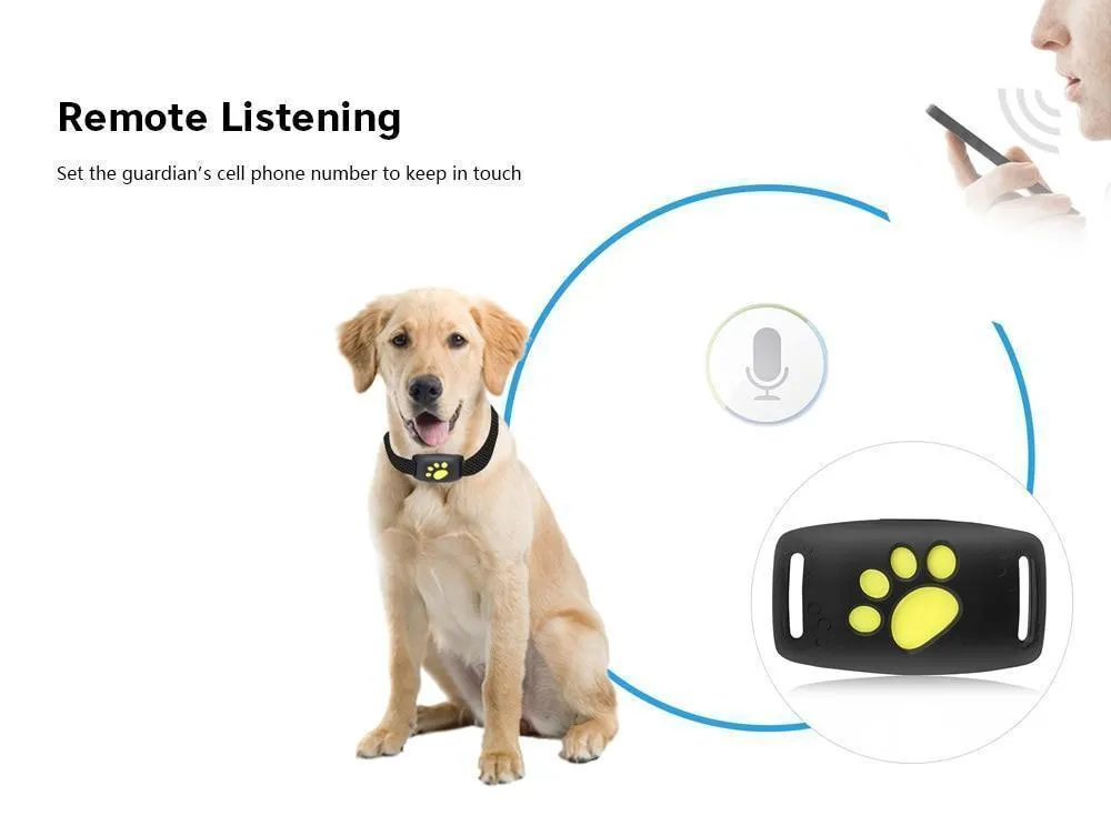 GPS Pet Tracker Cat Locator Device