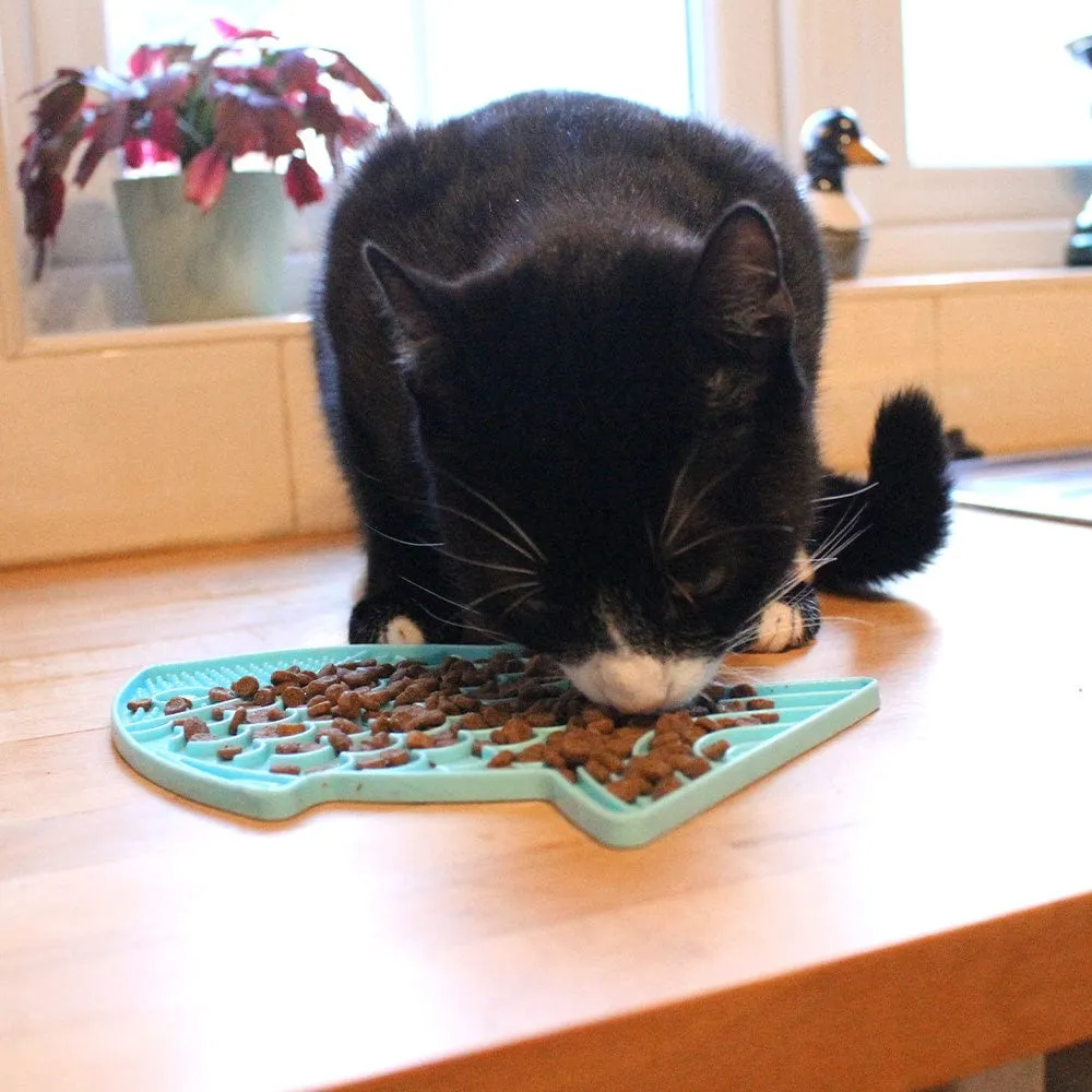 LickiMat® slow feeder mat for cats
