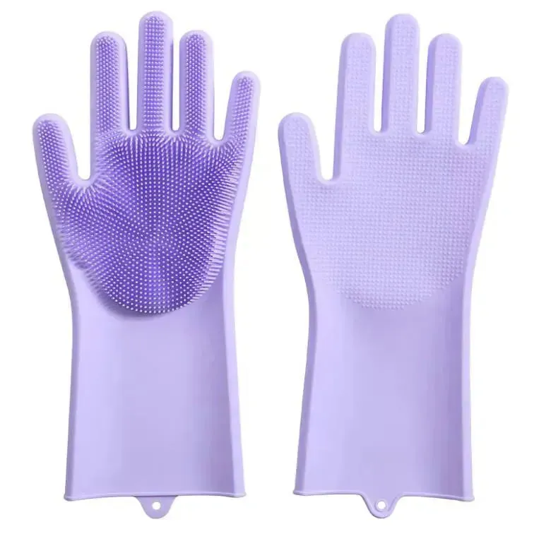Magic Silicone Gloves - Multi-Use Cleaning & Grooming