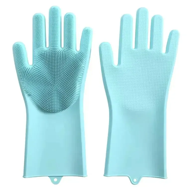 Magic Silicone Gloves - Multi-Use Cleaning & Grooming