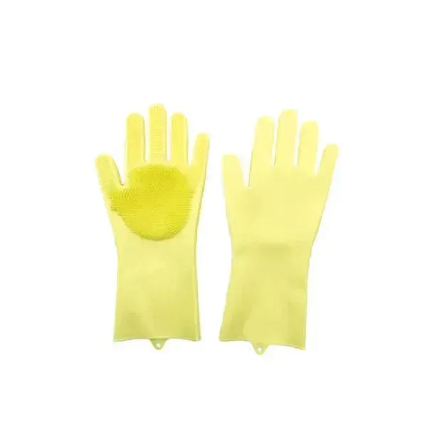 Magic Silicone Gloves - Multi-Use Cleaning & Grooming