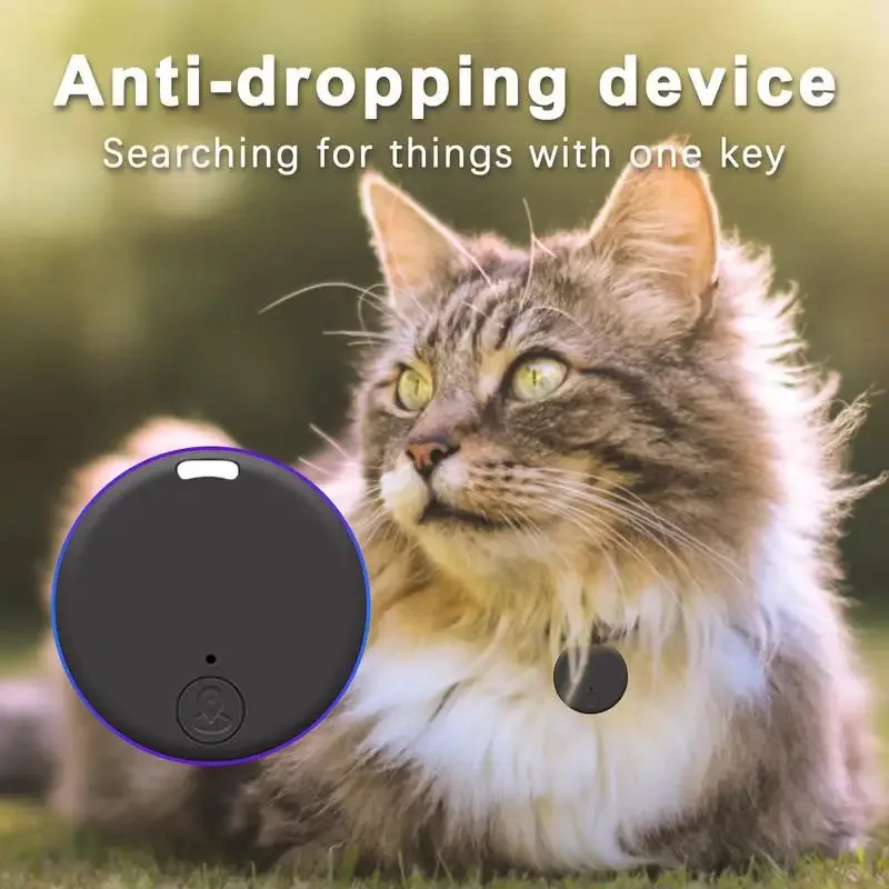 Mini GPS Locator & Anti-Lost Alarm – Bluetooth-Compatible Smart Tag Keychain Tracker