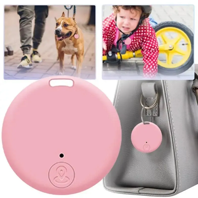Mini GPS Locator & Anti-Lost Alarm – Bluetooth-Compatible Smart Tag Keychain Tracker