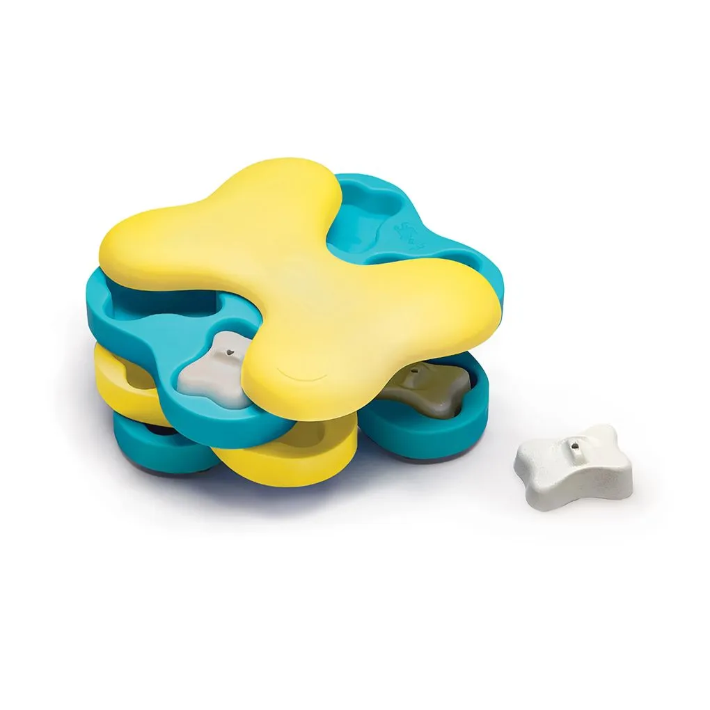 Nina Ottosson Tornado Dog Enrichment Puzzle Toy - Blue