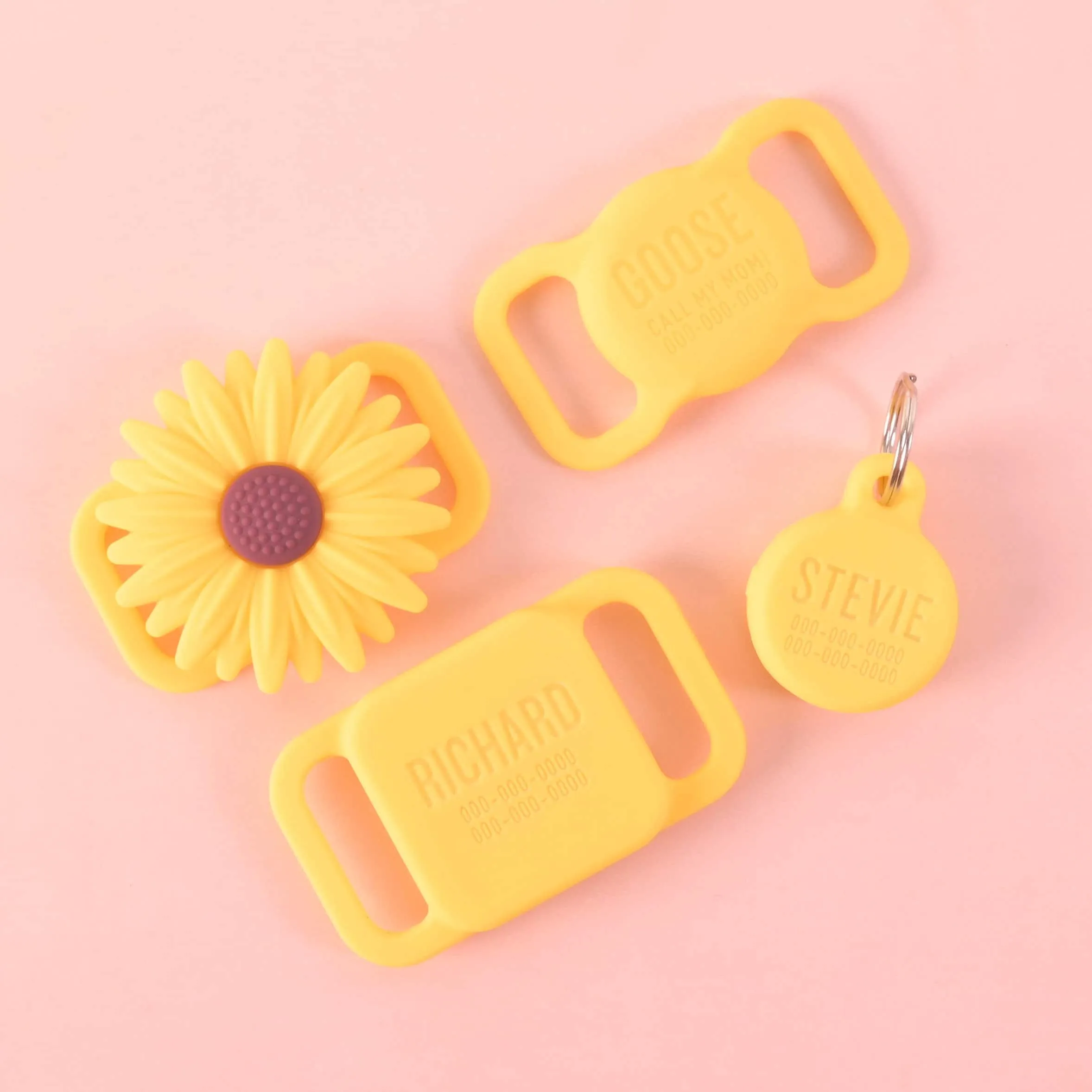 Personalized Silicone Pet Tag, Tile Sticker 2022 Holder