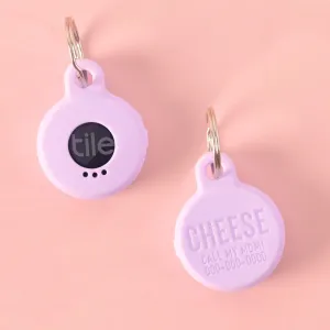 Personalized Silicone Pet Tag, Tile Sticker 2022 Holder