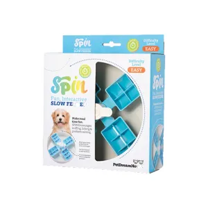 Pet Dream House SPIN Interactive Slow Feeder Bowl - Windmill