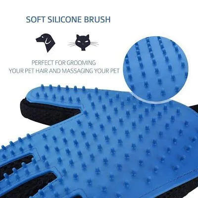 Pet Grooming Magic Massage Glove Hair Deshedding