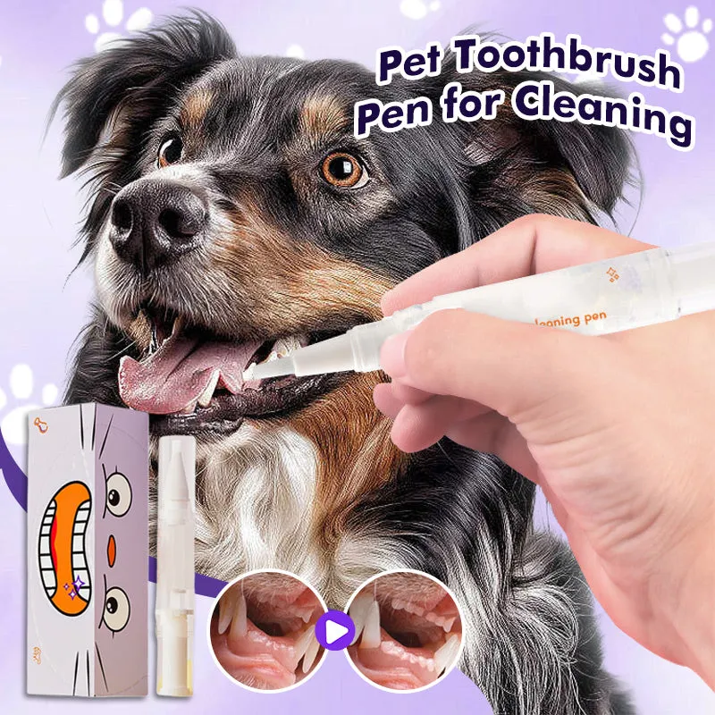 Pet Toothbrush Pen for Cleaning