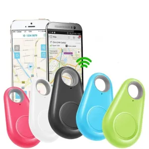 Pets Smart Mini GPS Tracker Anti-Lost Waterproof Bluetooth Tracer For Pet Dog Cat Keys Wallet Bag Kids