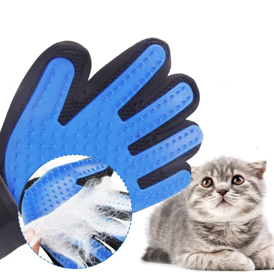 Professional Quality Left-Handed Pet Grooming Glove