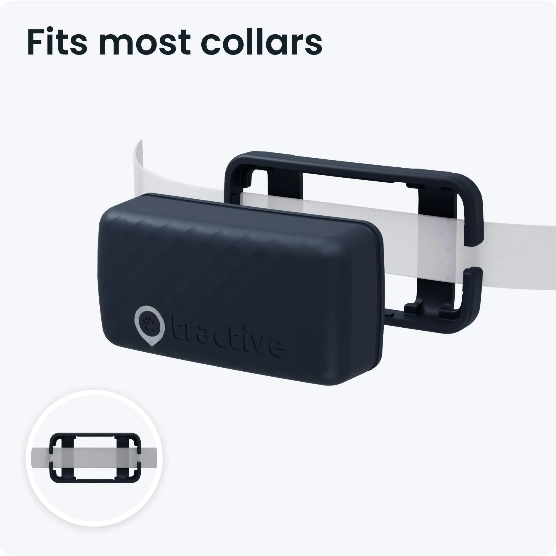 Tractive Mini GPS Tracker Cat 4 (Midnight Blue)