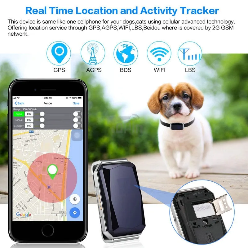 Waterproof GPS Collar