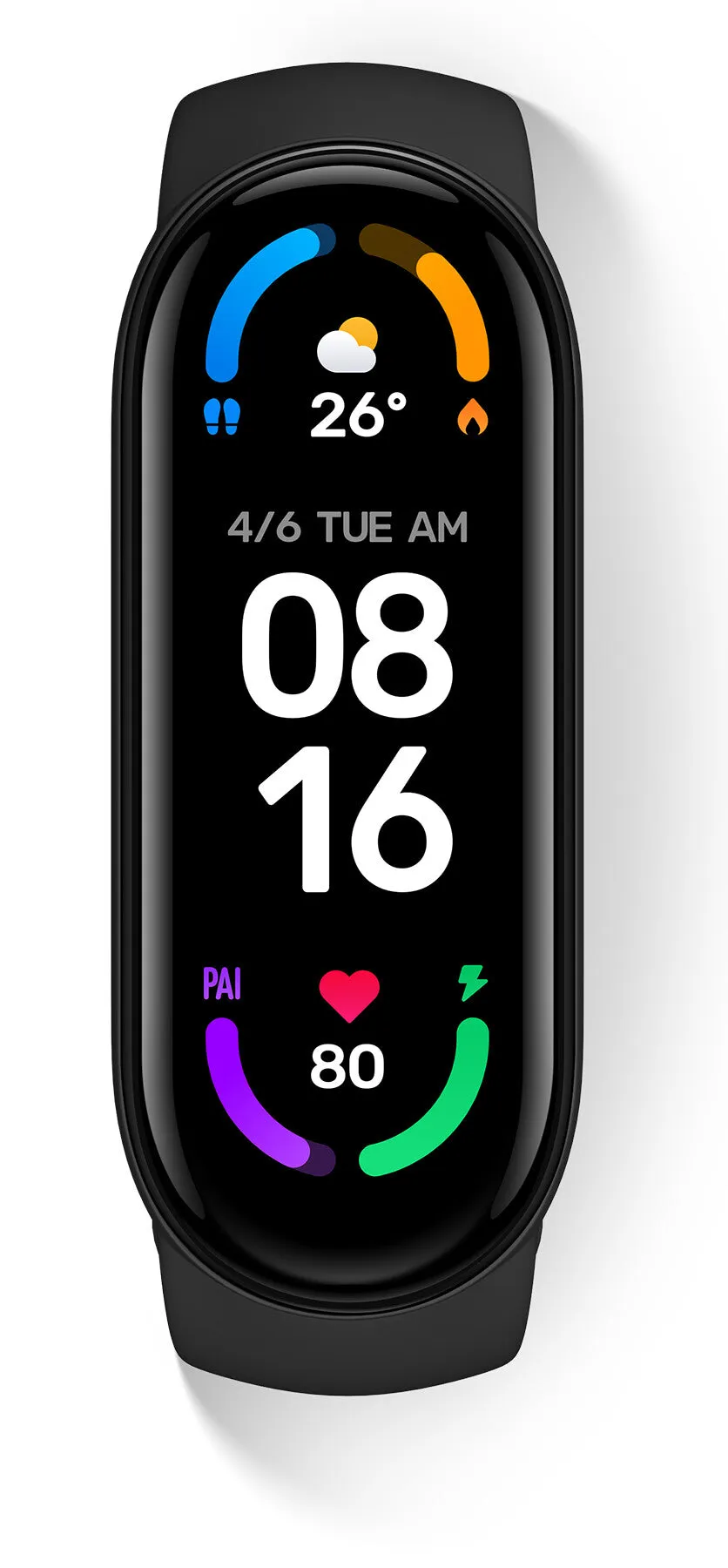 Xiaomi Mi Smart Band 6 AMOLED Armband activity tracker 3.96 cm (1.56") Black