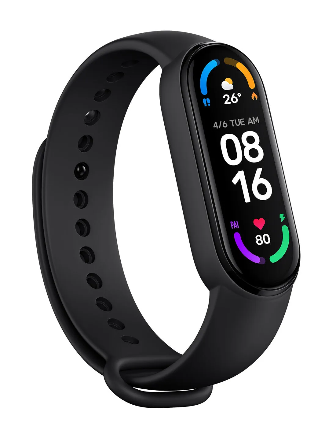 Xiaomi Mi Smart Band 6 AMOLED Armband activity tracker 3.96 cm (1.56") Black